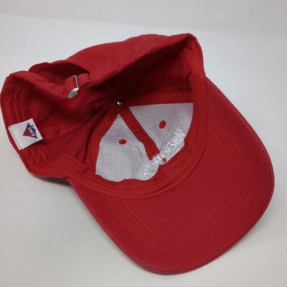 Thrivent Builds Slideback Baseball Cap Red One Size Adjustable Embroidered AMC - Picture 7 of 10